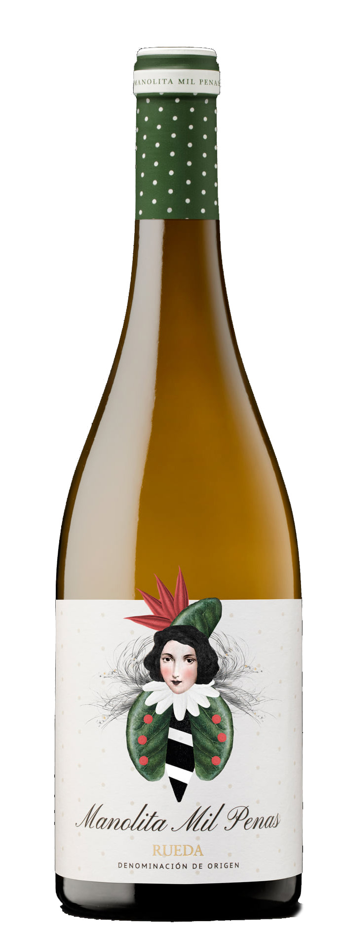 Vino Blanco de Rueda Manolita Mil Penas Añada 2020